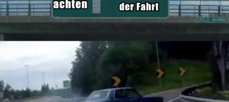 Ablenkung im Straßenverkehr 