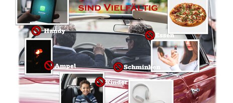 Ablenkungen sind vielfältig